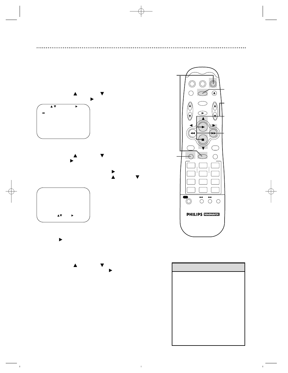 Setting the clock (cont’d) 15 | Philips VRZ264 User Manual | Page 15 / 56