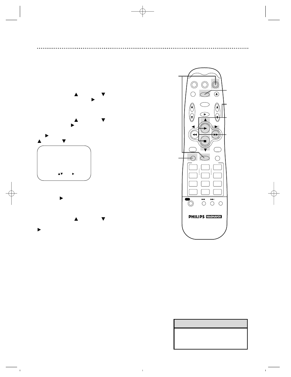 16 setting the clock (cont’d) | Philips VRZ264 User Manual | Page 16 / 56