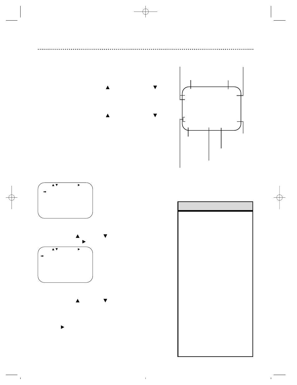 On-screen status displays 25 | Philips VRZ264 User Manual | Page 25 / 56