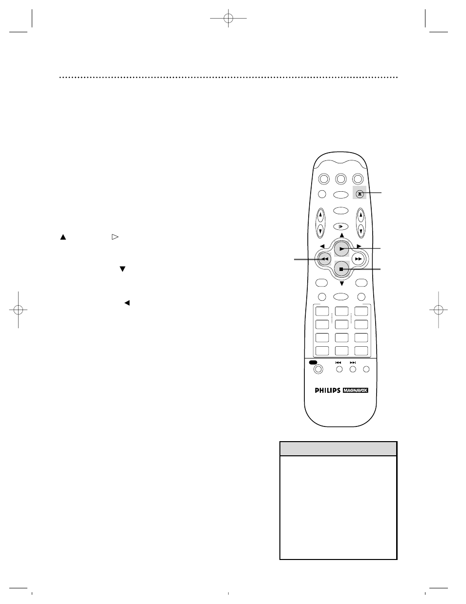 28 playing | Philips VRZ264 User Manual | Page 28 / 56