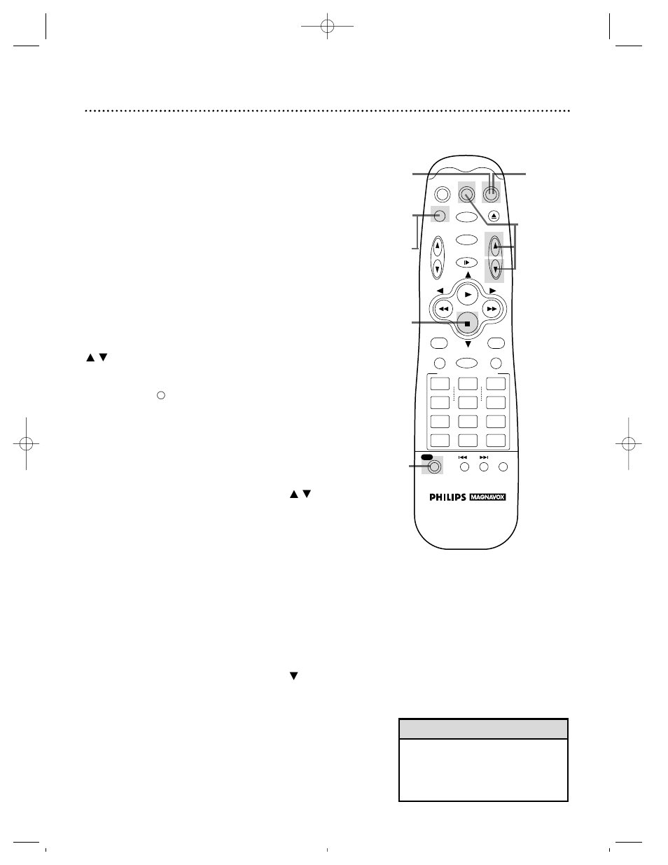 Recording one channel/watching another 31 | Philips VRZ264 User Manual | Page 31 / 56