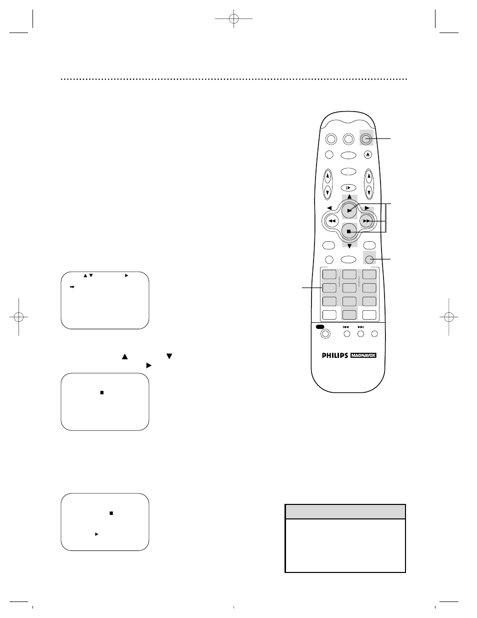 Philips VRZ264 User Manual | Page 34 / 56