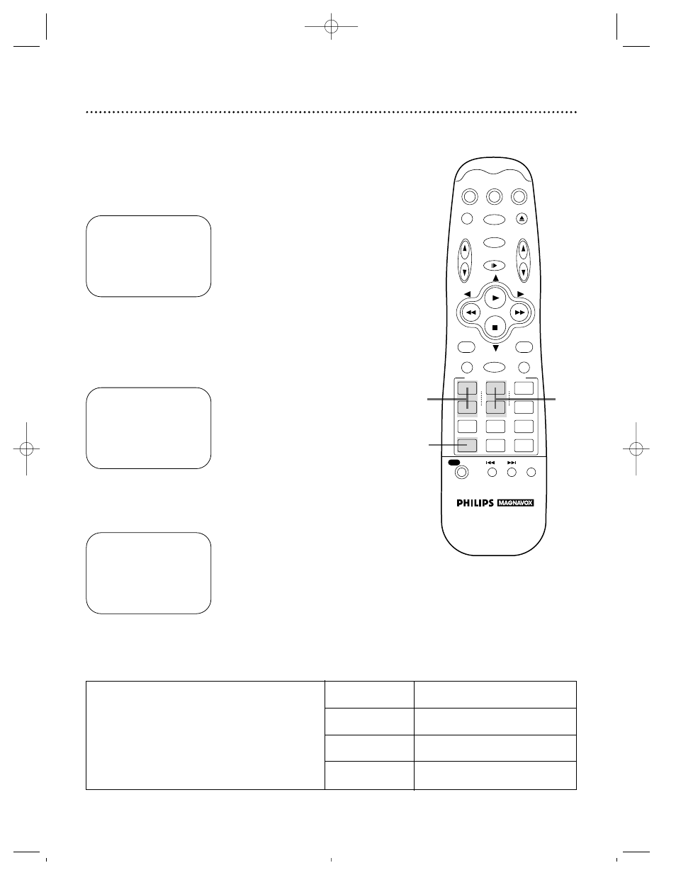 Quick programming (cont’d) 37, Instructions continue on page 38 | Philips VRZ264 User Manual | Page 37 / 56