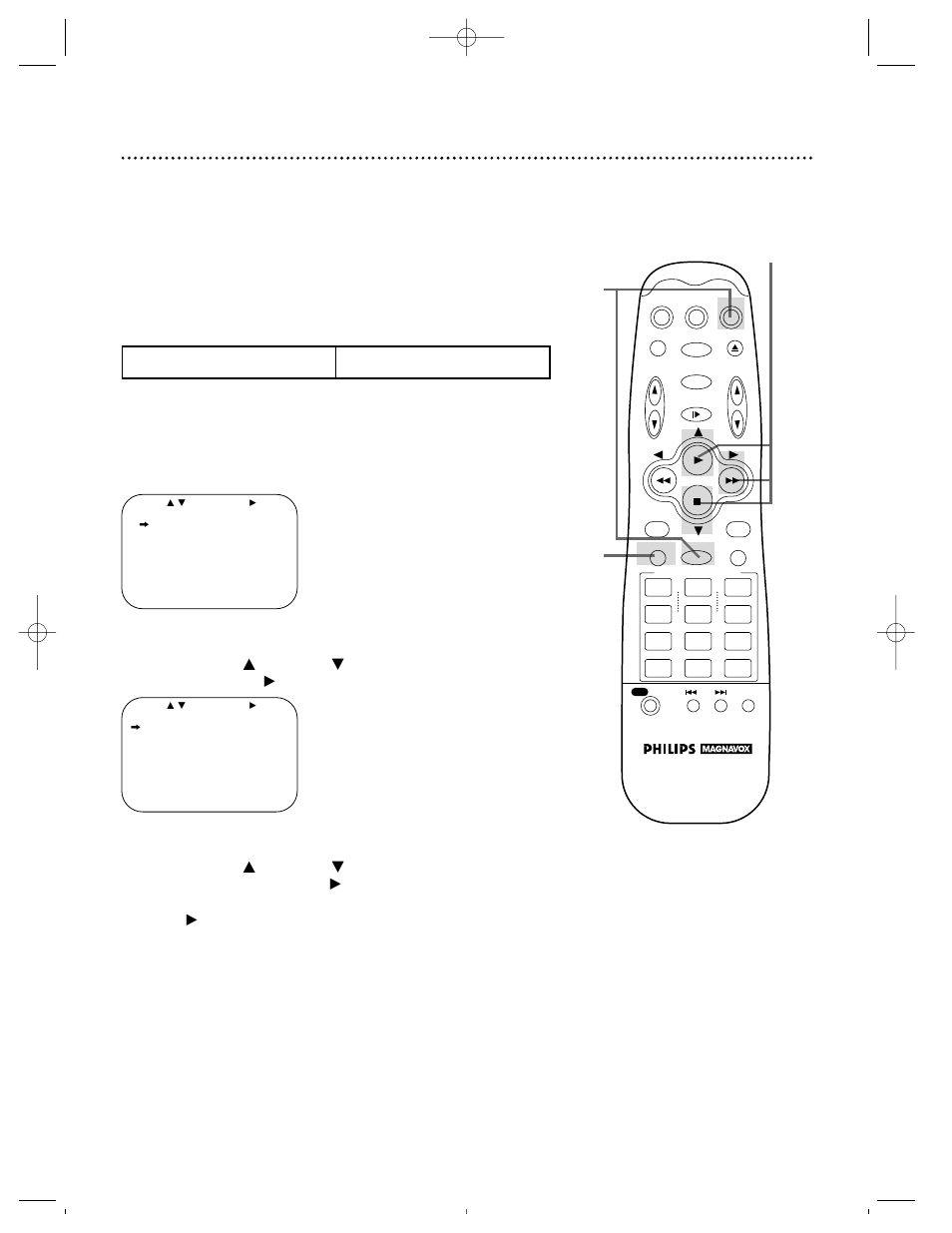 40 timer recording speed setting | Philips VRZ264 User Manual | Page 40 / 56