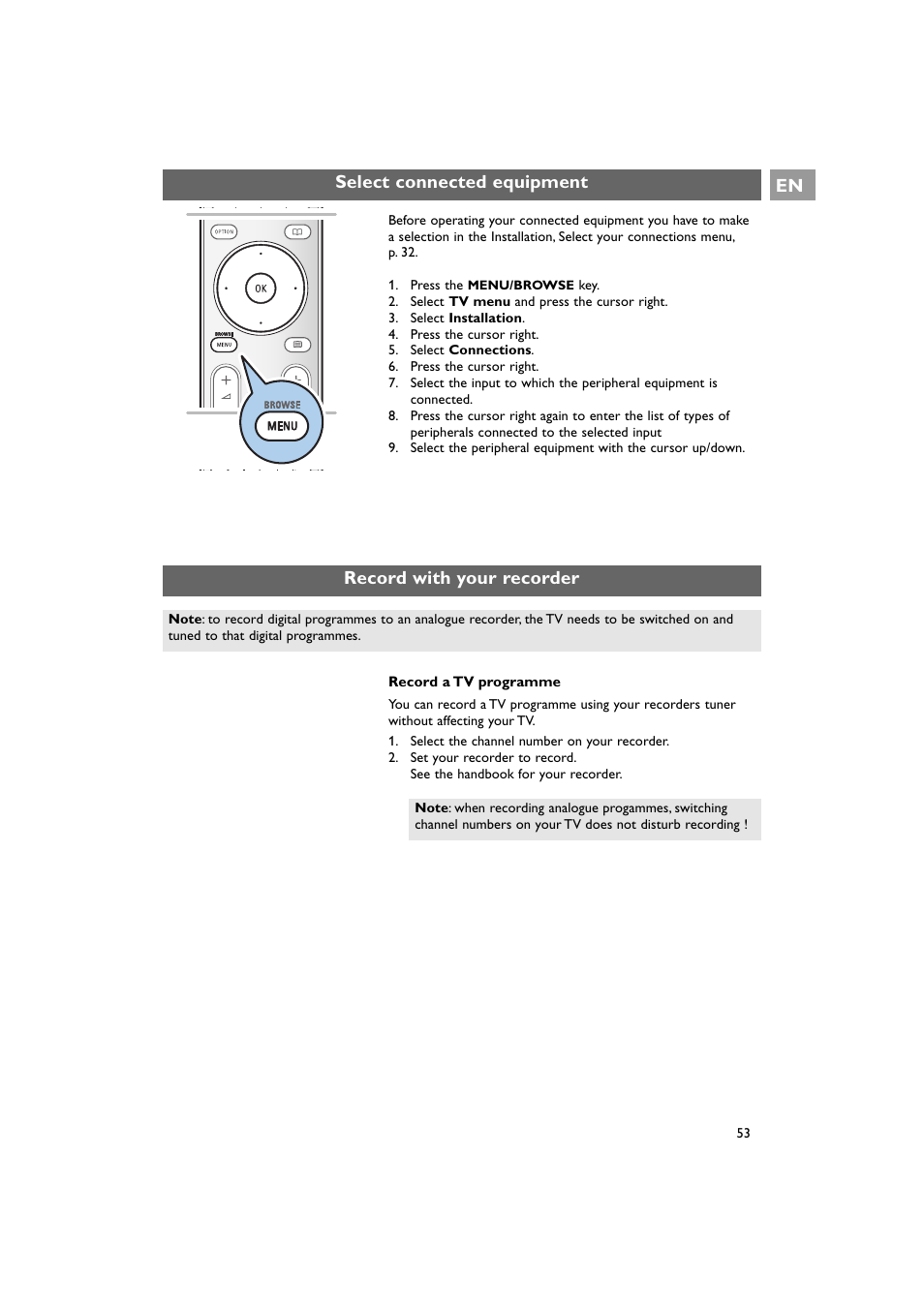 Philips 42PF9641D/10 User Manual | Page 53 / 65