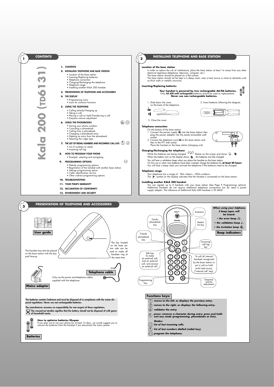 Philips Kala Plus 200 User Manual | Page 2 / 7