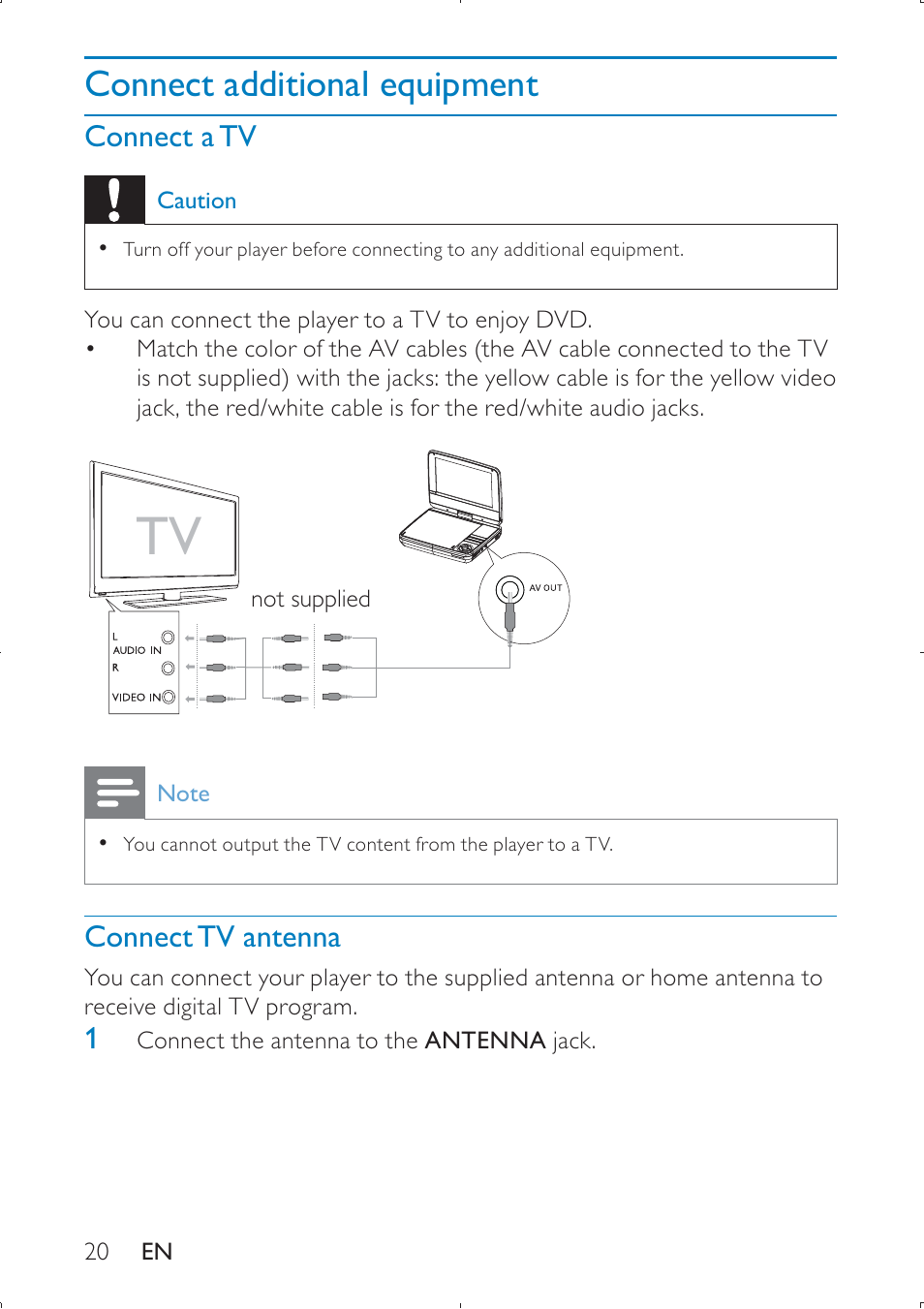 Philips PET749 User Manual | Page 20 / 36