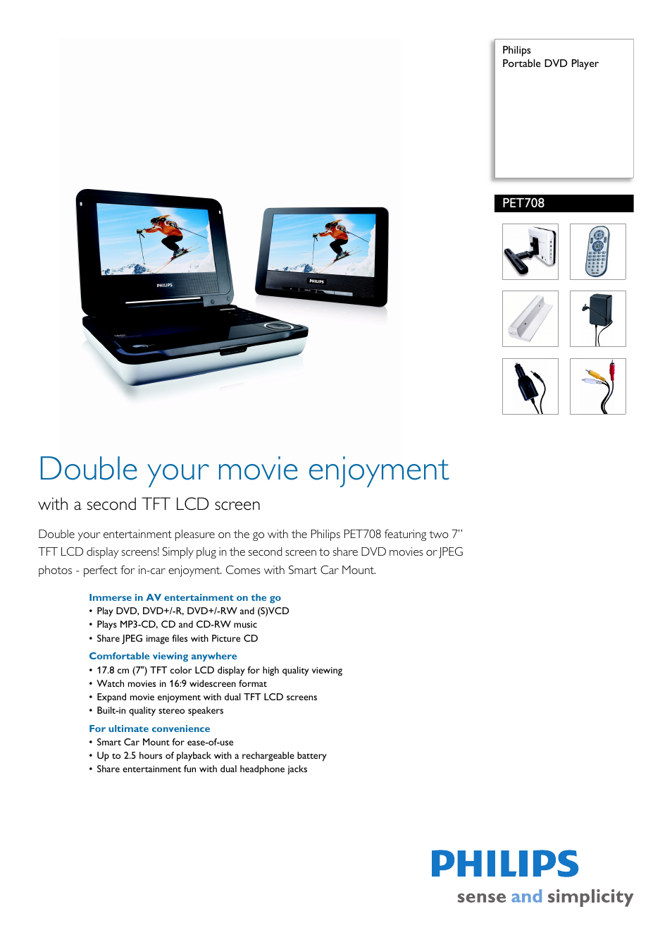 Philips SCE2110 User Manual | 2 pages