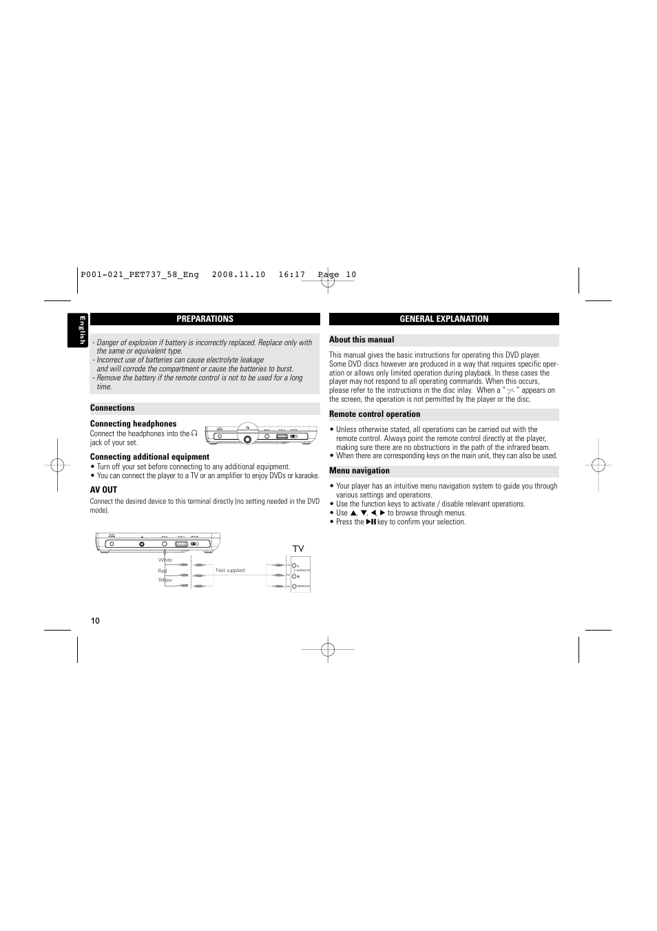 Philips PDCC-XP-0845 User Manual | Page 10 / 22