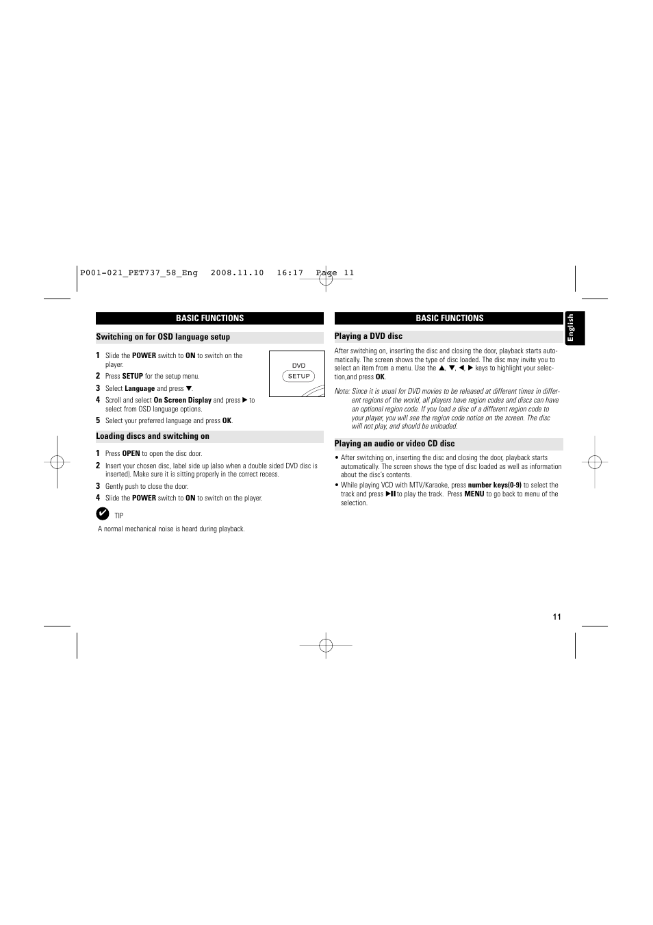 Philips PDCC-XP-0845 User Manual | Page 11 / 22
