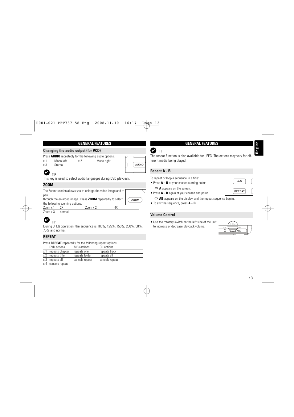 Philips PDCC-XP-0845 User Manual | Page 13 / 22
