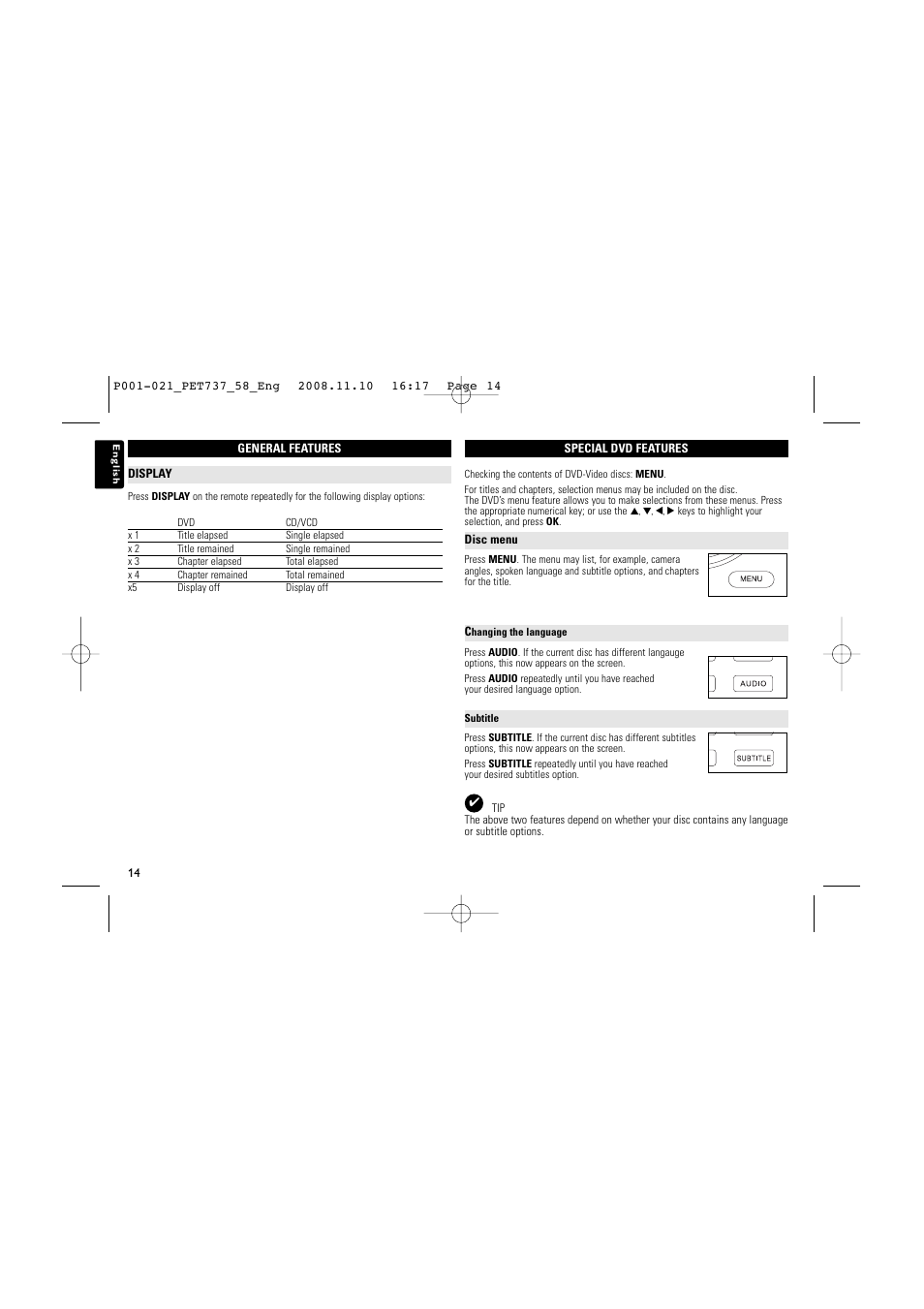 Philips PDCC-XP-0845 User Manual | Page 14 / 22