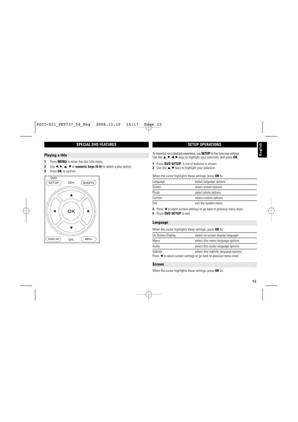 Philips PDCC-XP-0845 User Manual | Page 15 / 22