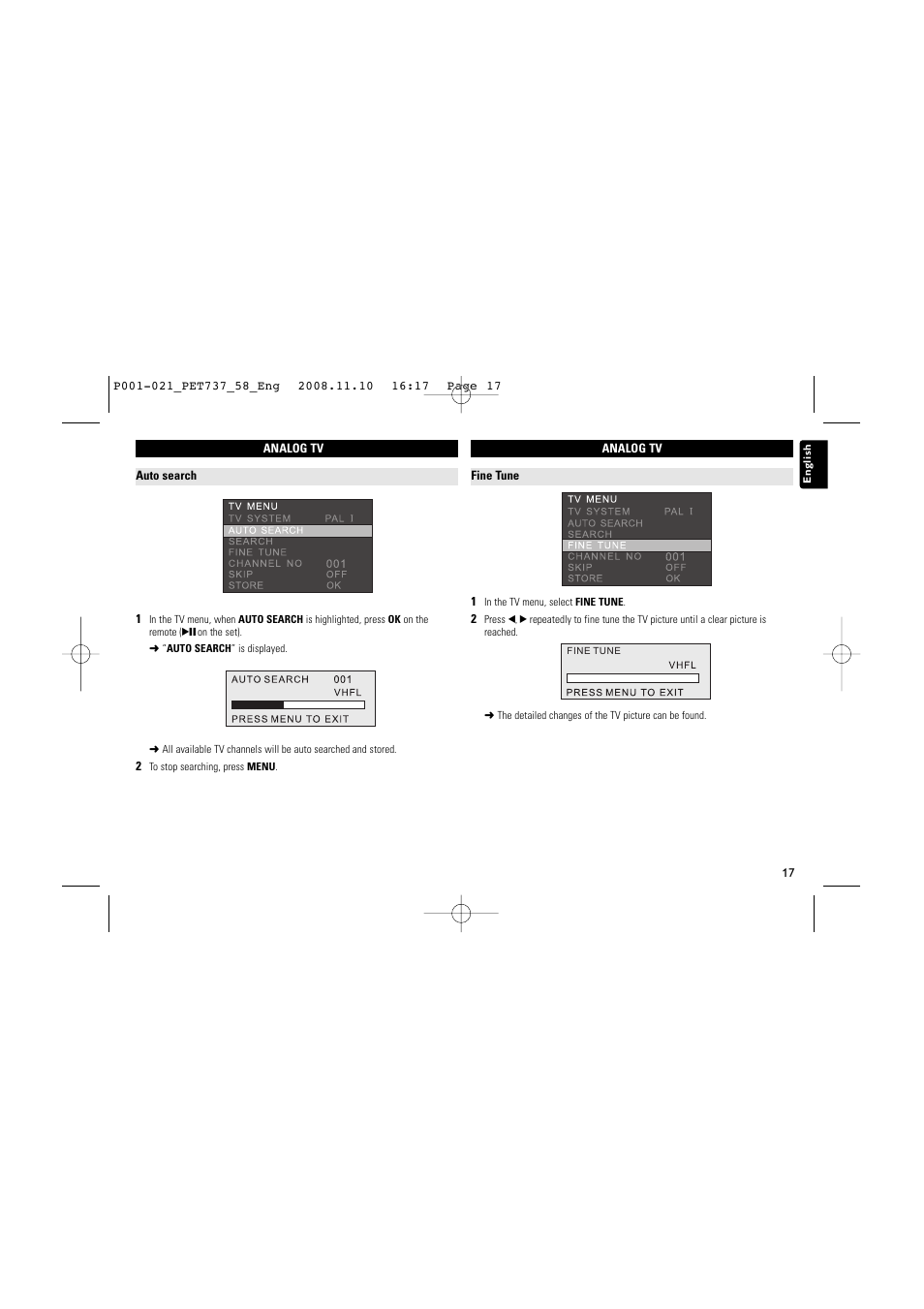 Philips PDCC-XP-0845 User Manual | Page 17 / 22
