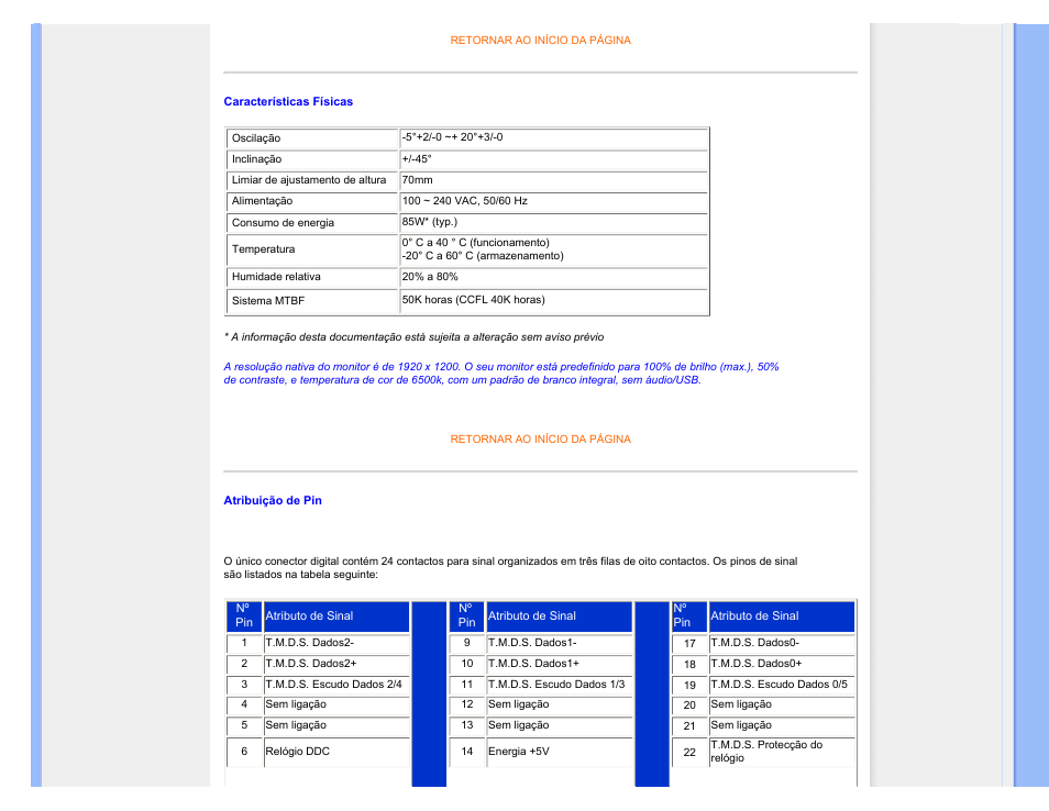 Philips 240BW9 User Manual | Page 37 / 124