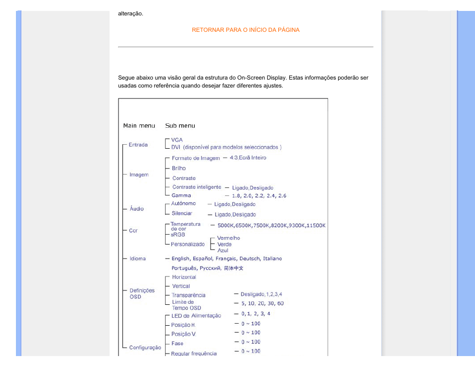 Philips 240BW9 User Manual | Page 85 / 124