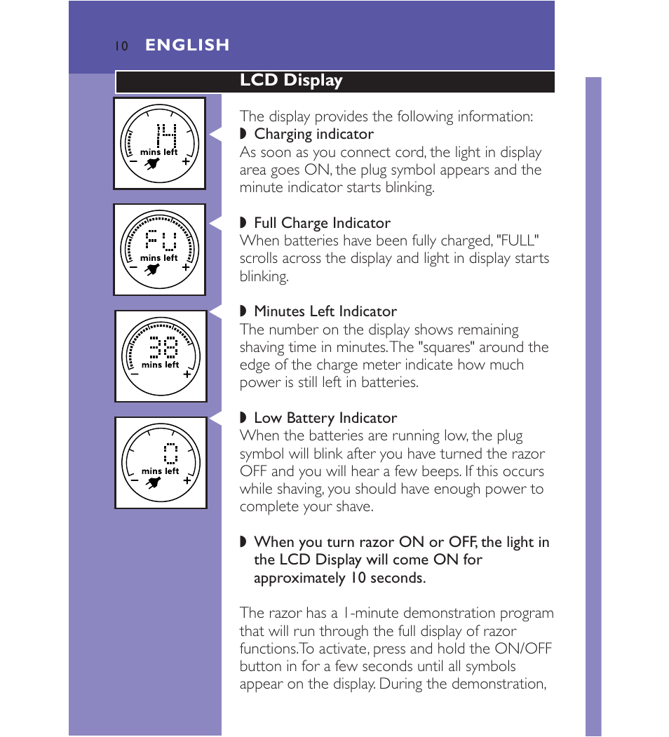 Philips Spectra 8892XL User Manual | Page 10 / 40