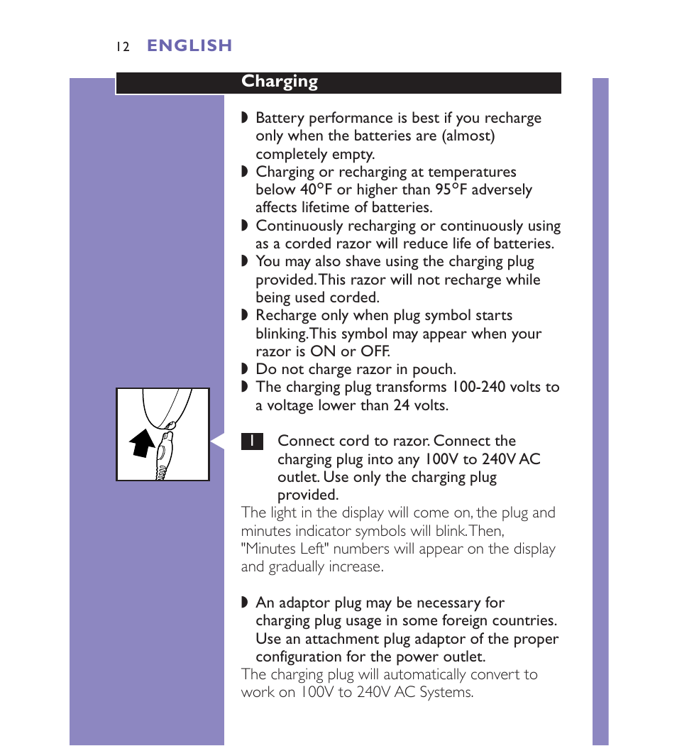 Philips Spectra 8892XL User Manual | Page 12 / 40