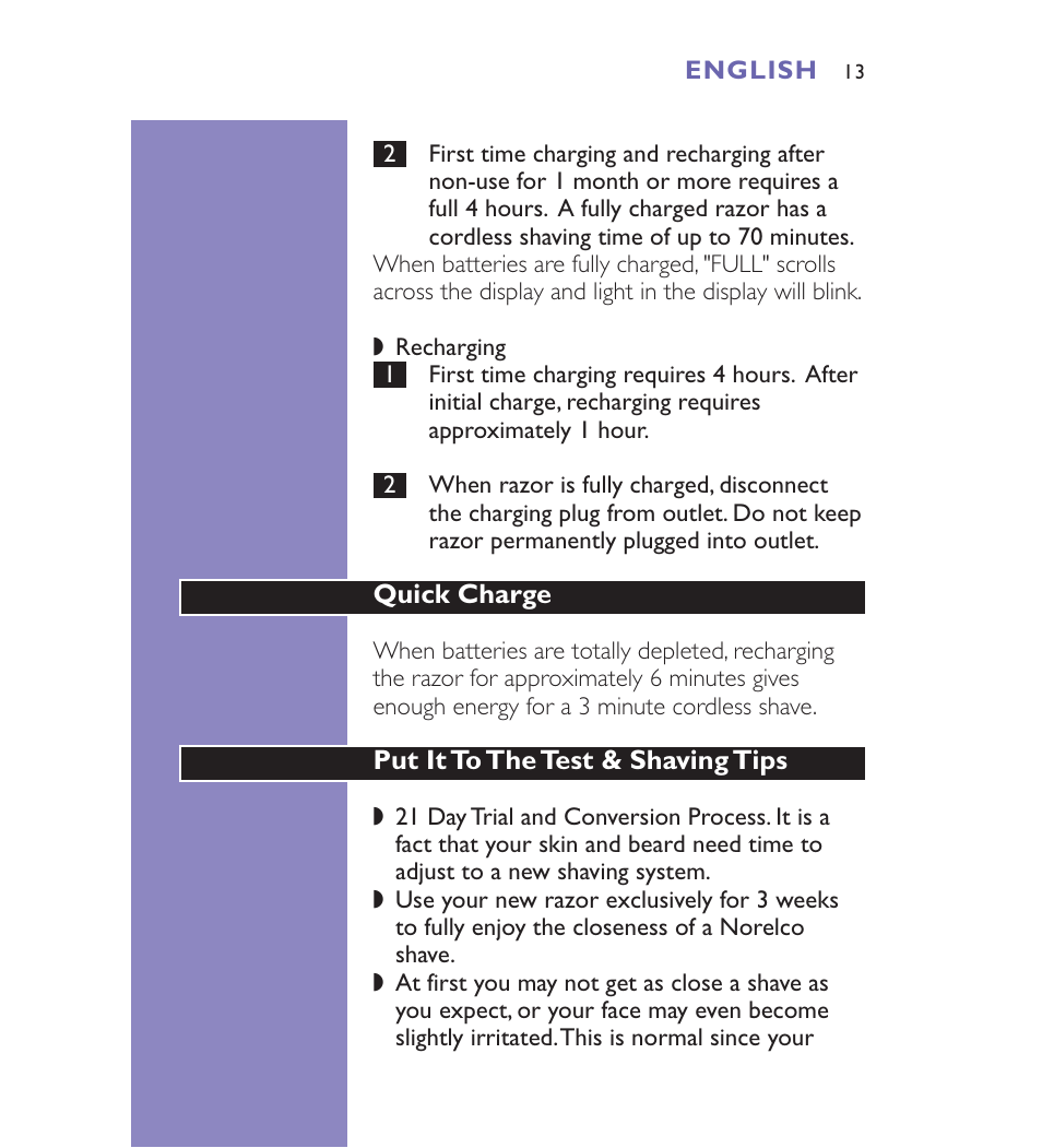 Philips Spectra 8892XL User Manual | Page 13 / 40