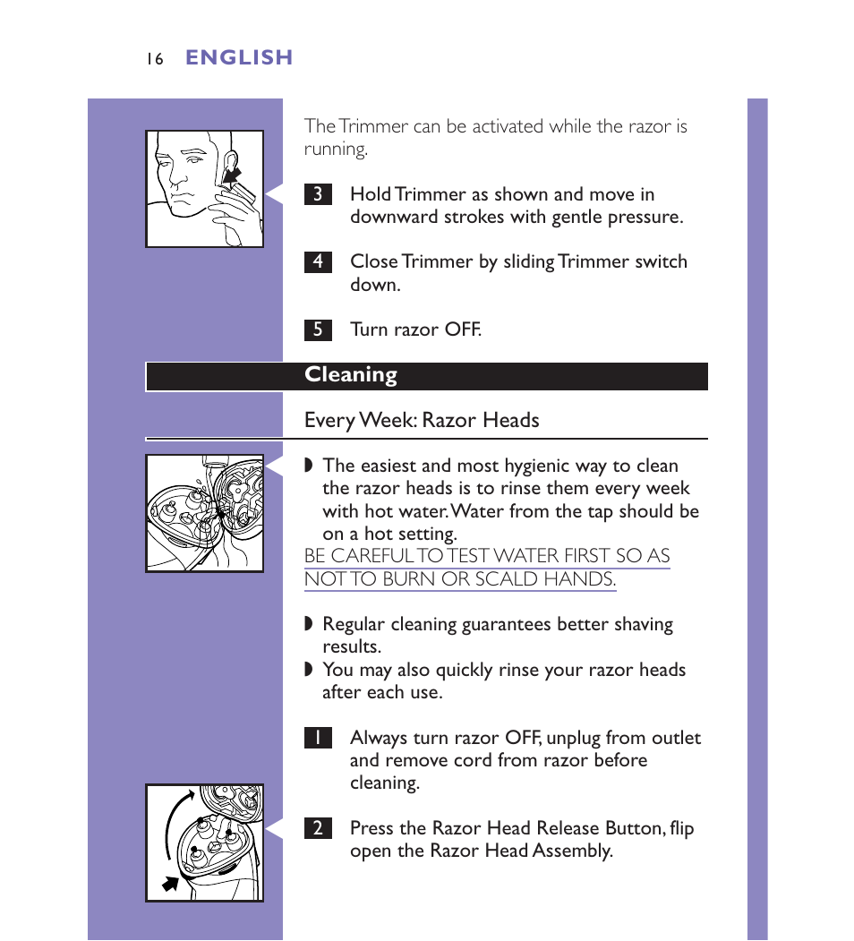 Philips Spectra 8892XL User Manual | Page 16 / 40