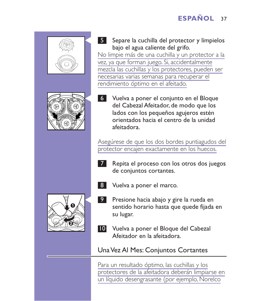 Philips Spectra 8892XL User Manual | Page 37 / 40
