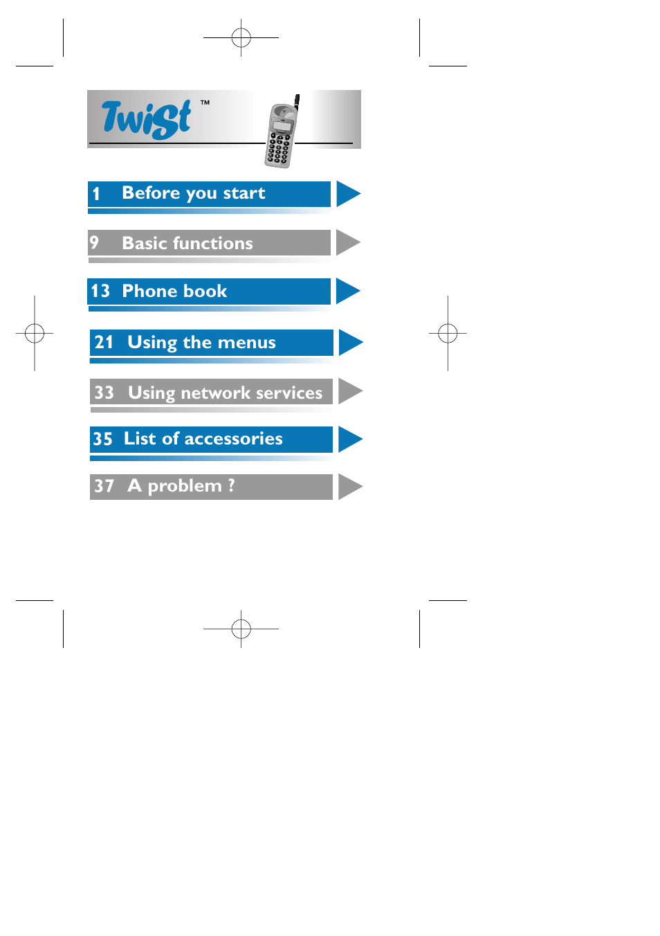 Before you start | Philips TCD808/A9 User Manual | Page 2 / 40