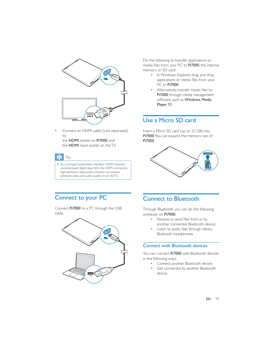 Philips PI7000/93 User Manual | Page 18 / 46