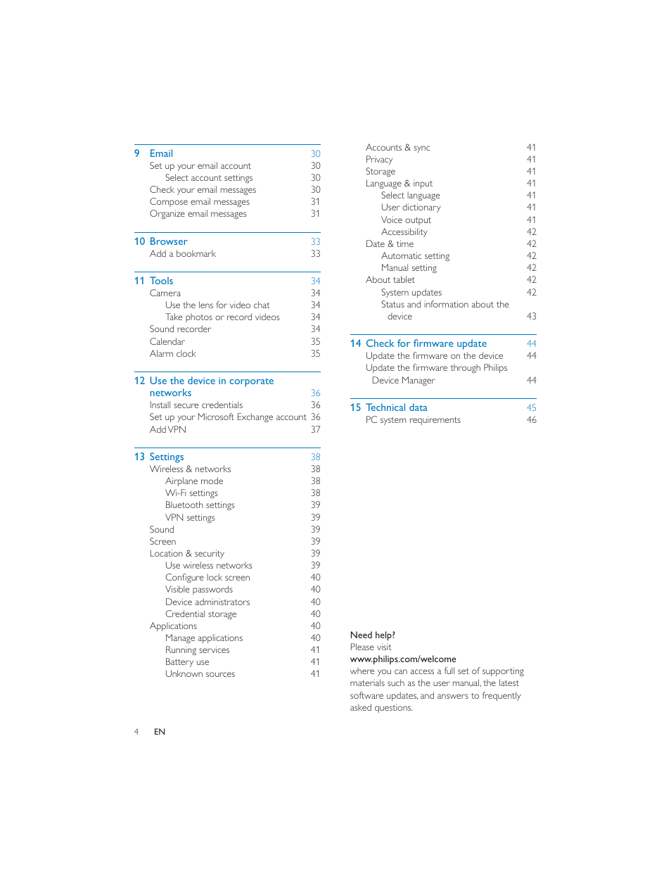 Philips PI7000/93 User Manual | Page 3 / 46