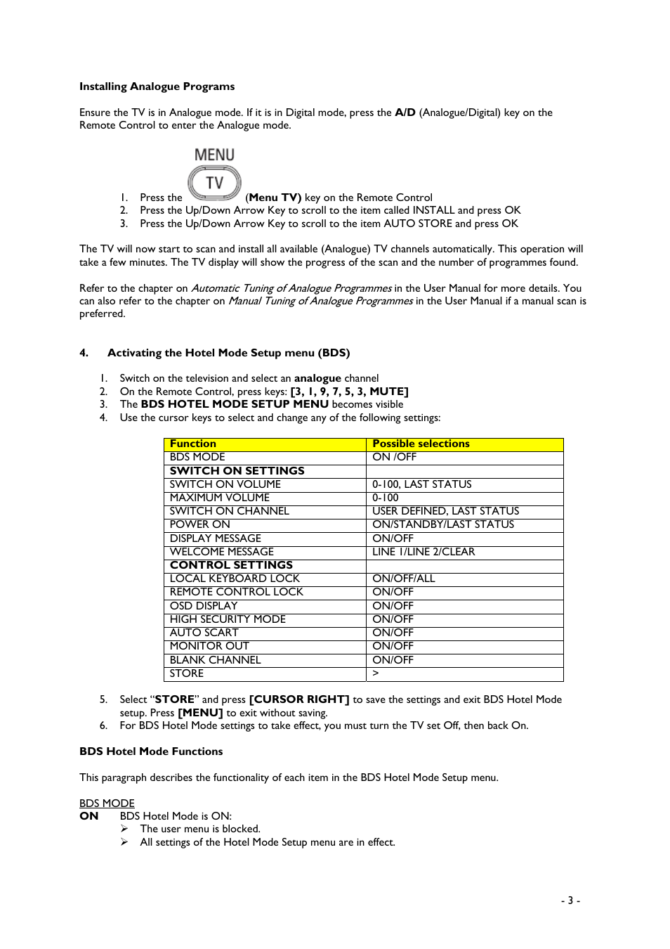 Philips 20/26/32HF5335D User Manual | Page 3 / 40