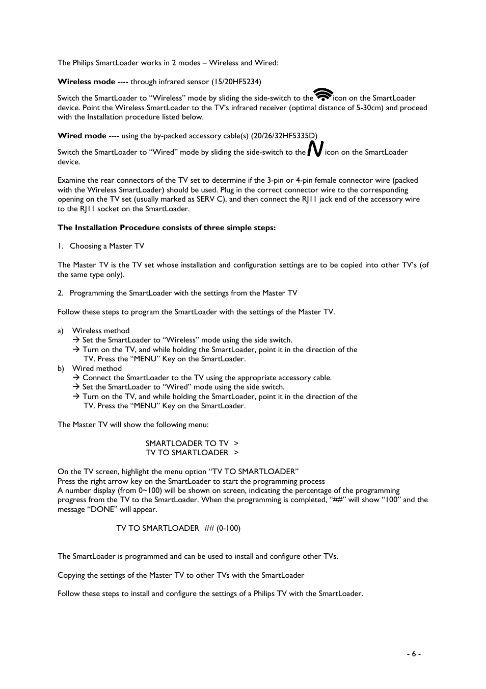 Philips 20/26/32HF5335D User Manual | Page 6 / 40