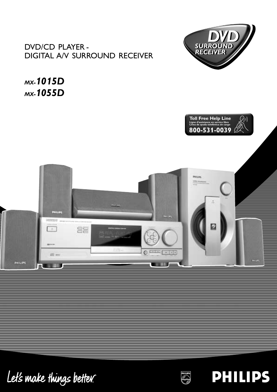 Philips 1055D User Manual | 29 pages