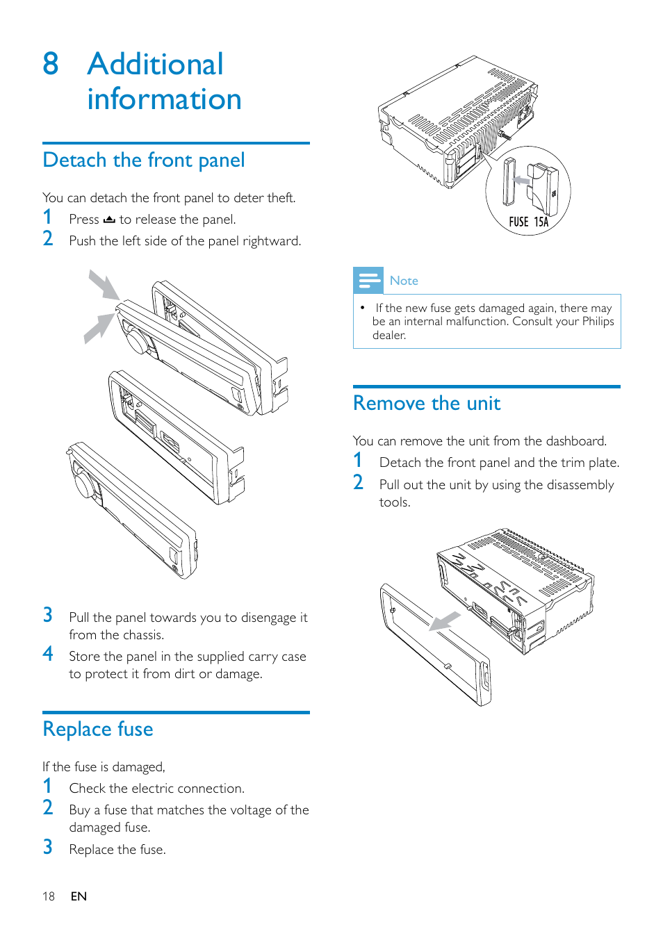 Philips CE130 User Manual | Page 17 / 21