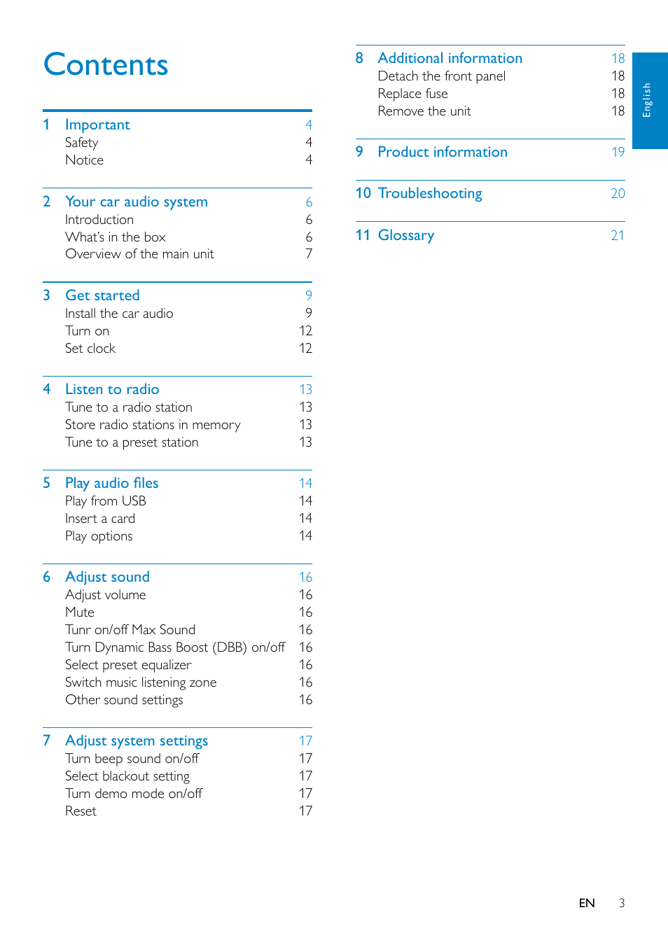Philips CE130 User Manual | Page 2 / 21