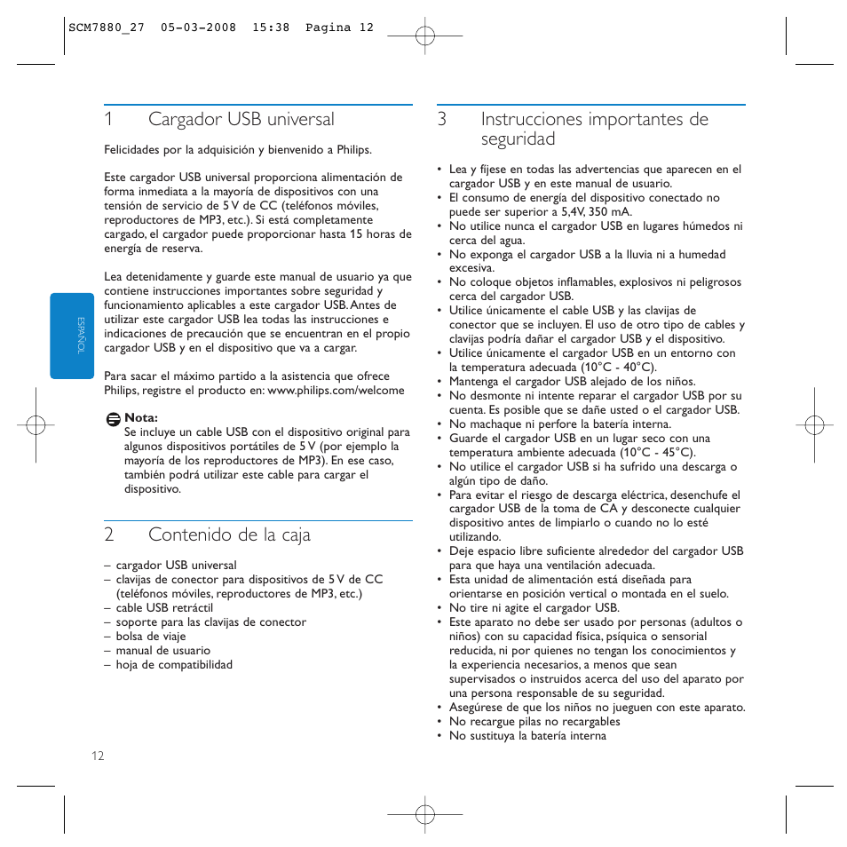 Philips SCM7880/27 User Manual | Page 12 / 16