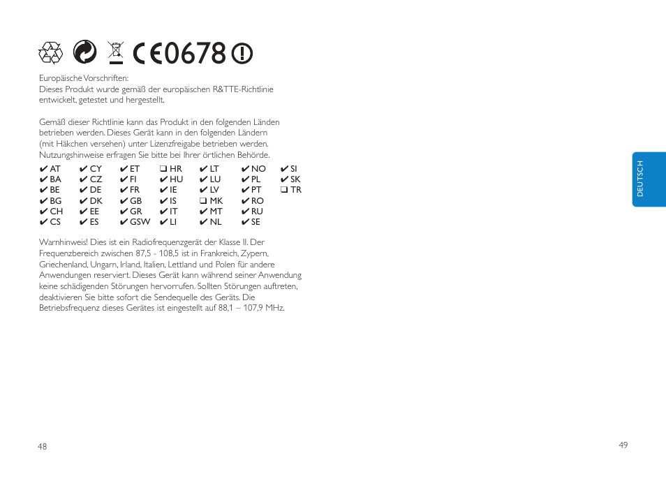 Philips DLV92009/10 User Manual | Page 25 / 122