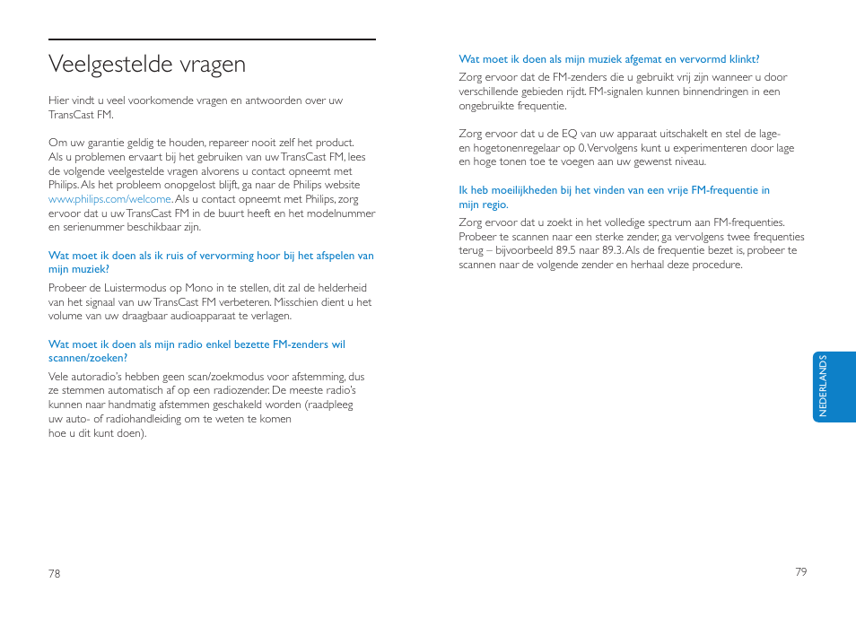 Veelgestelde vragen | Philips DLV92009/10 User Manual | Page 40 / 122