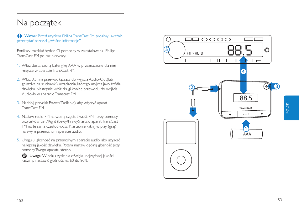 Na początek | Philips DLV92009/10 User Manual | Page 77 / 122