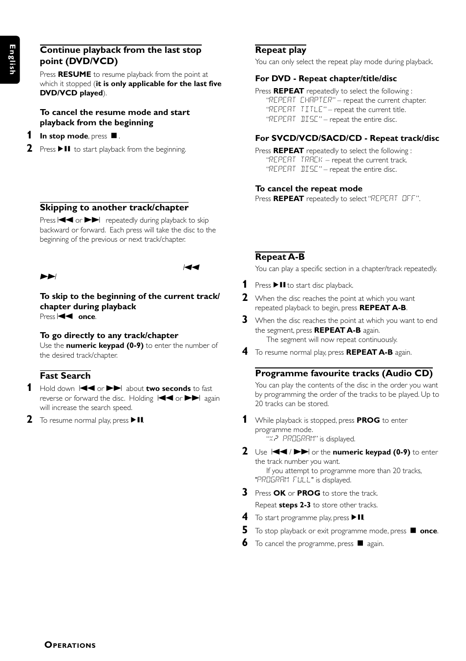 Philips LX7000SA User Manual | Page 22 / 31
