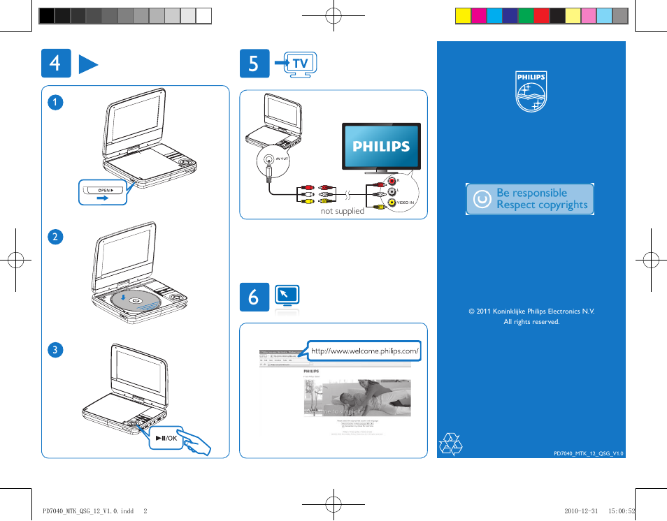 Philips PD7040/12 User Manual | Page 2 / 2