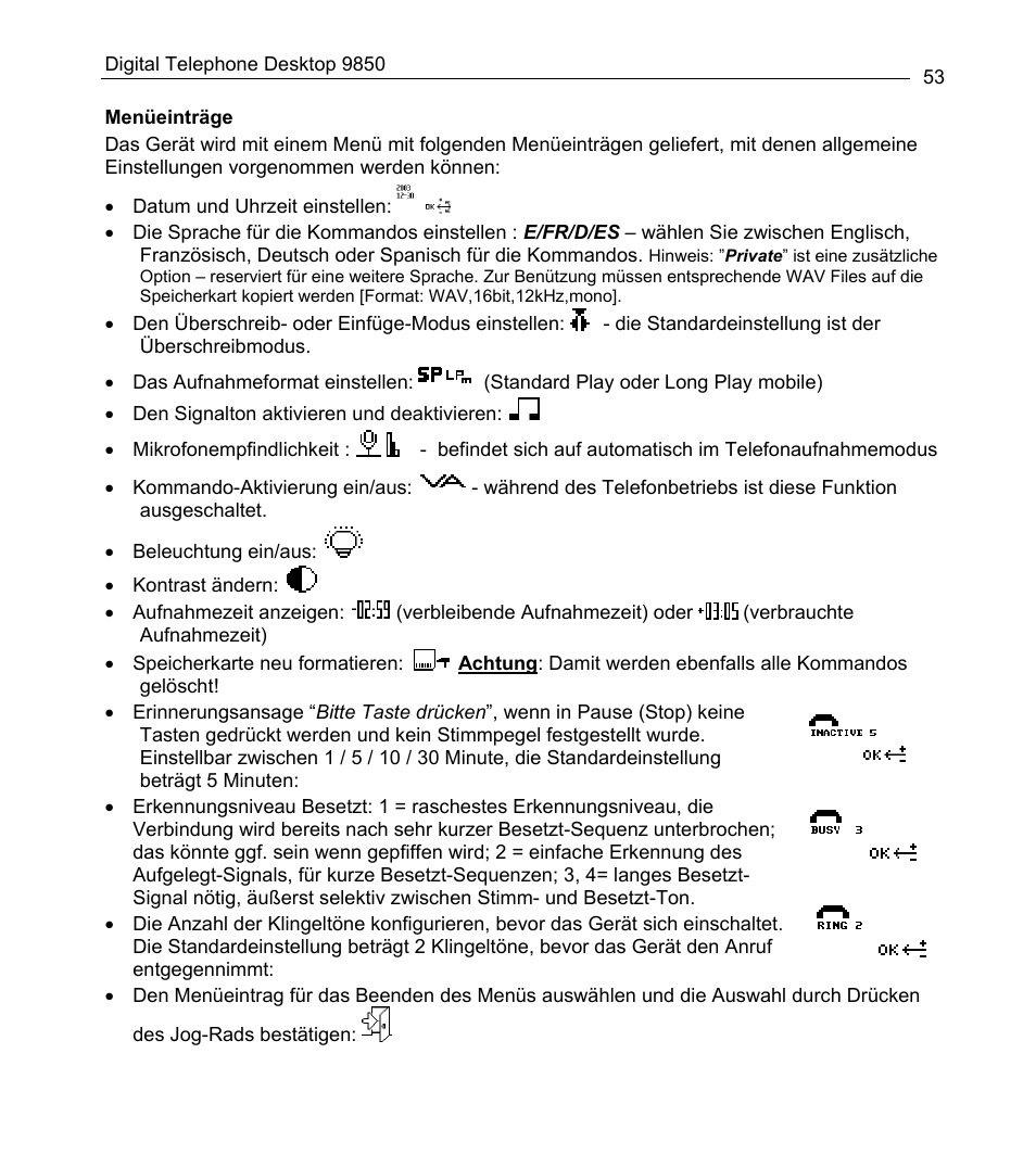 Philips 9850 User Manual | Page 53 / 88