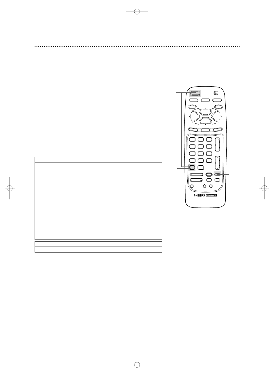 20 setting the remote to operate a cable box/dbs | Philips CCZ254AT User Manual | Page 20 / 60