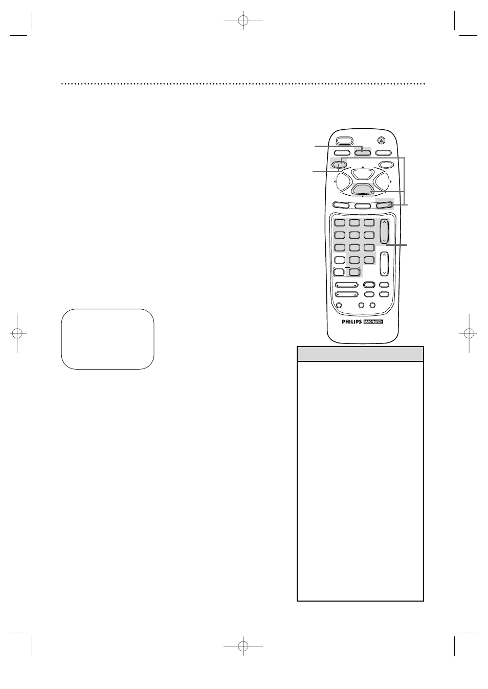 One-touch recording 33, Helpful hints | Philips CCZ254AT User Manual | Page 33 / 60