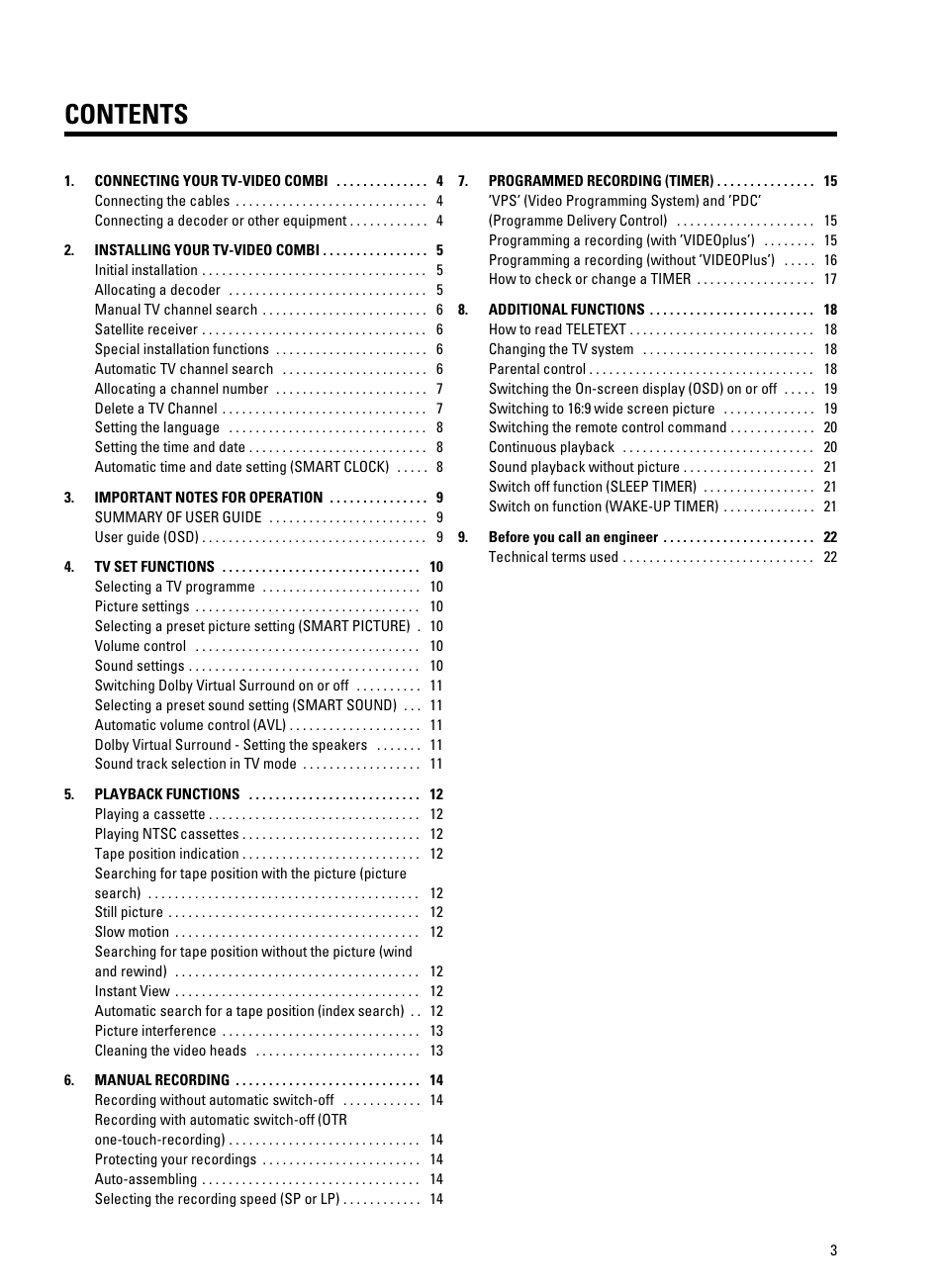 Philips 25PV720/07 User Manual | 24 pages