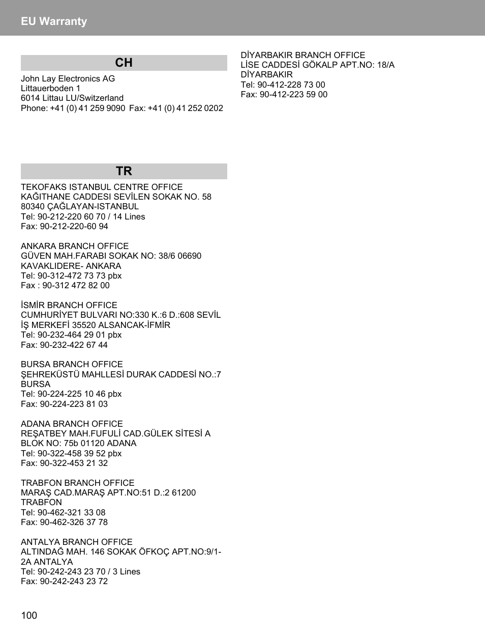 Ch tr | Philips X400 User Manual | Page 103 / 105