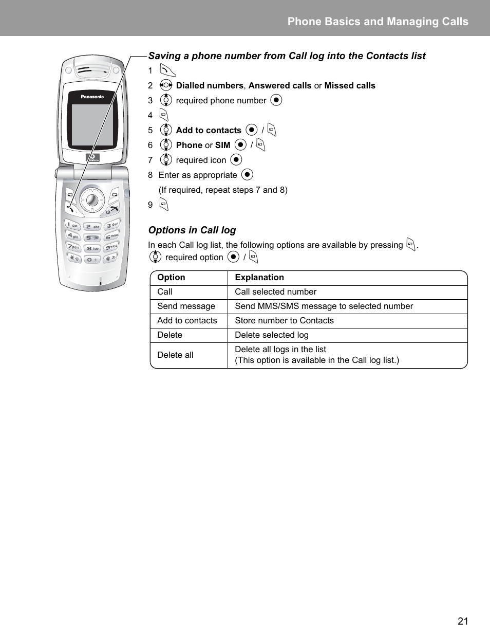 Phone basics and managing calls | Philips X400 User Manual | Page 24 / 105