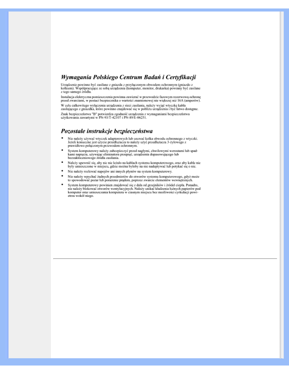 Philips 170X7 User Manual | Page 21 / 93