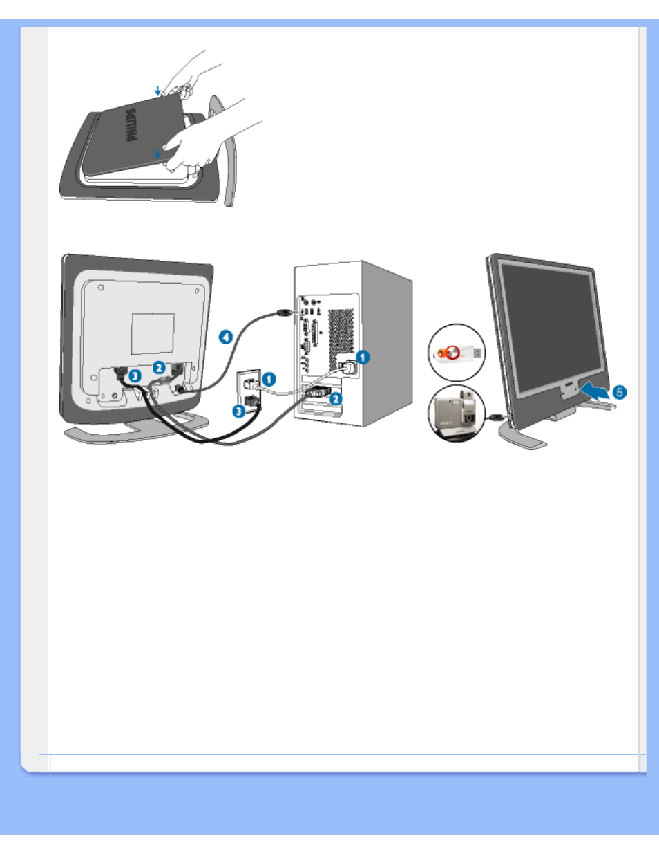 Philips 170X7 User Manual | Page 55 / 93