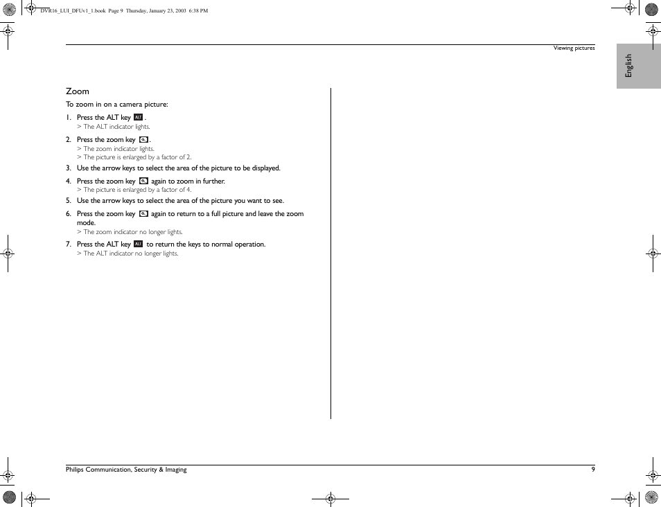 Philips Divar Digital versatile recorder User Manual | Page 9 / 18