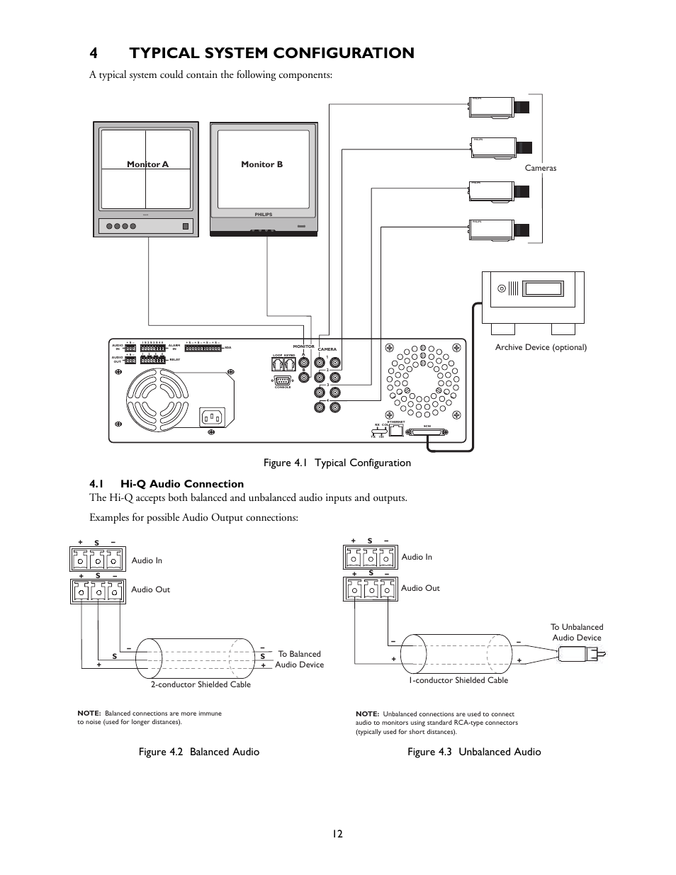 4typical system configuration, Philips | Philips Hi-Q Digital Video Recorders User Manual | Page 12 / 36