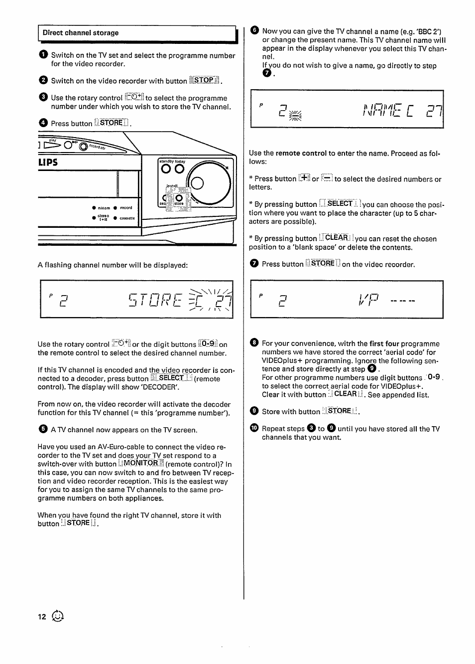 Philips VR727 User Manual | Page 14 / 42